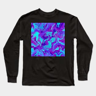 Aquatic Marble Long Sleeve T-Shirt